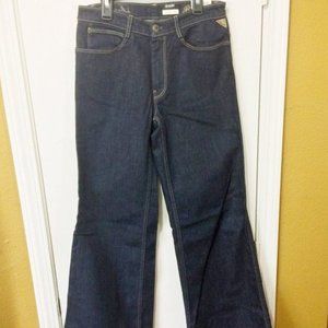 Replay women's size 28 "HARETHA" (Aretha Franklin) dark flare leg jeans 28x35